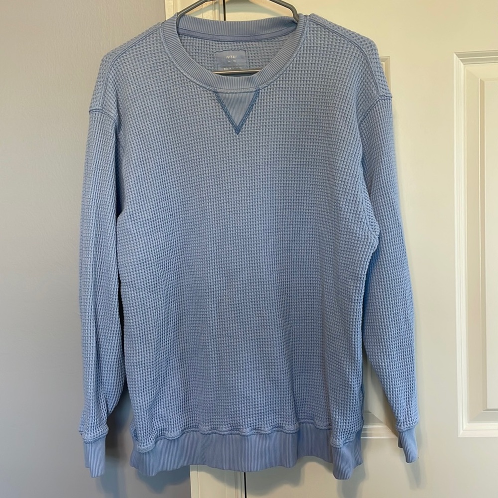 Aerie Waffle Crewneck Sweatshirt